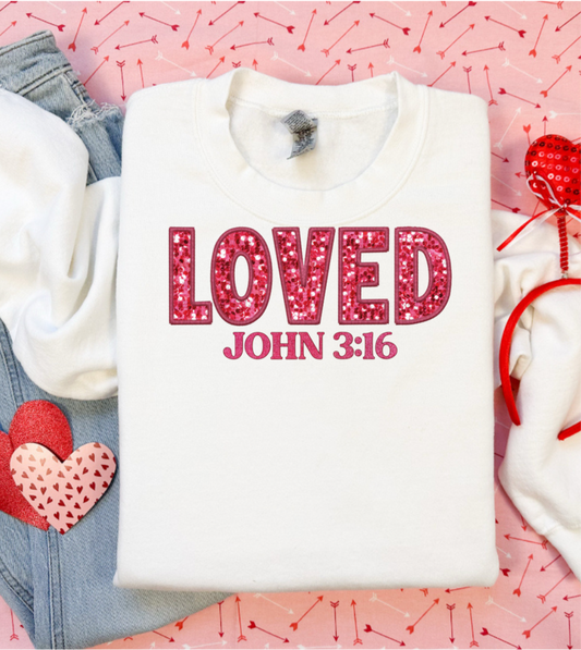 Loved John 3:16